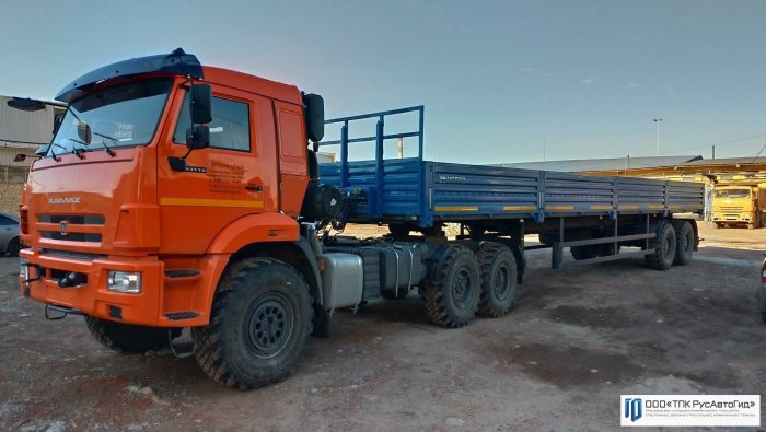 КАМАЗ 43118 полуприцеп