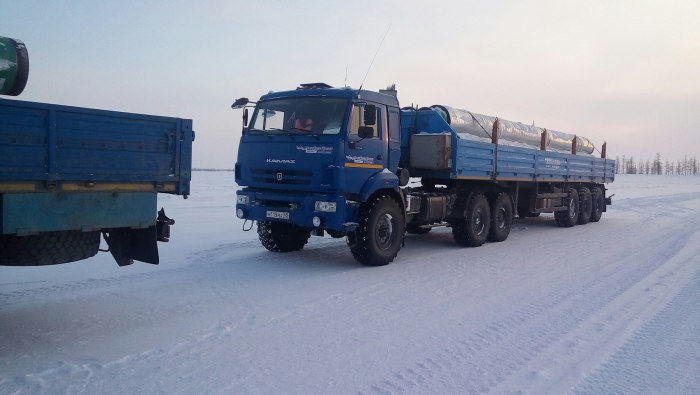 КАМАЗ 53212 седельный тягач