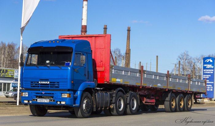 КАМАЗ 6460 фура