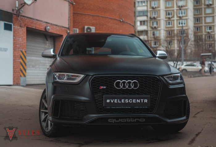 Ауди q5 черная матовая