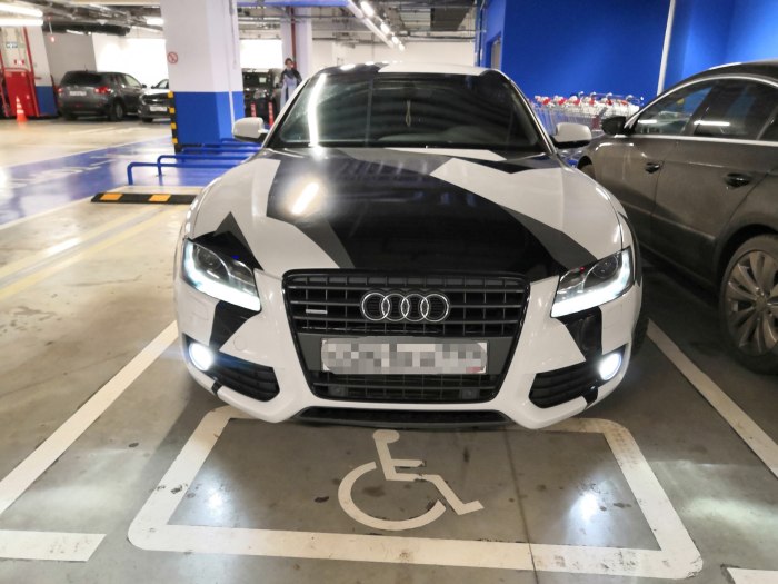Audi a1 в пленке