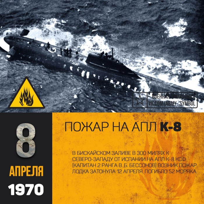АПЛ К-8 экипаж