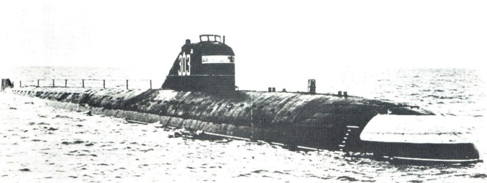 Атомная подводная лодка к-3 проекта 627 («Ленинский комсомол»)