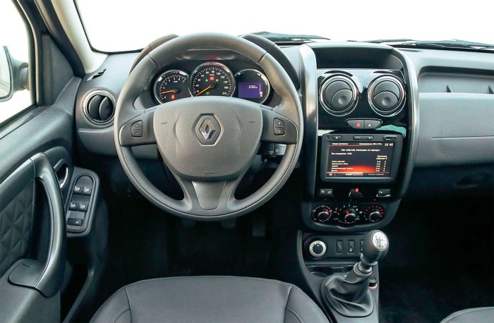 Renault Duster 2013 панель