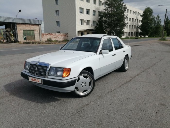 Мерседес w124 белый