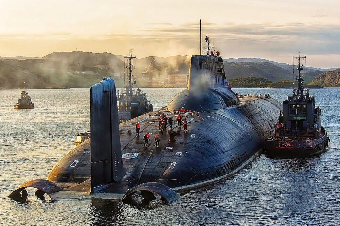 Подводная лодка акула проект 941