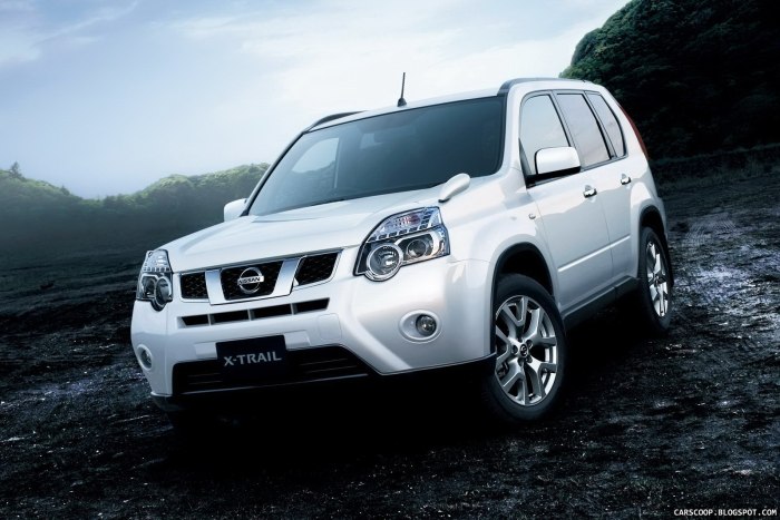 Nissan x-Trail t31 белый
