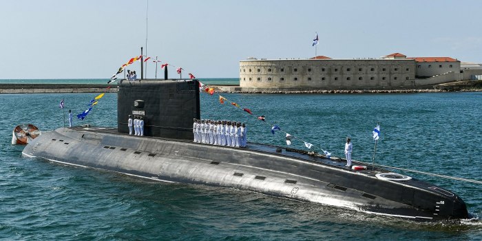 Современные российские подводные лодки