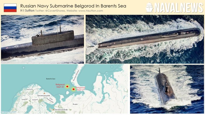 Подводная лодка Белгород 2022