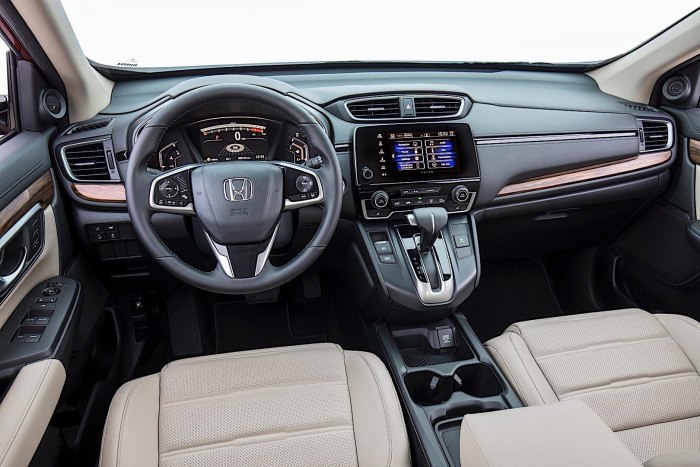 Honda CRV 2017 салон
