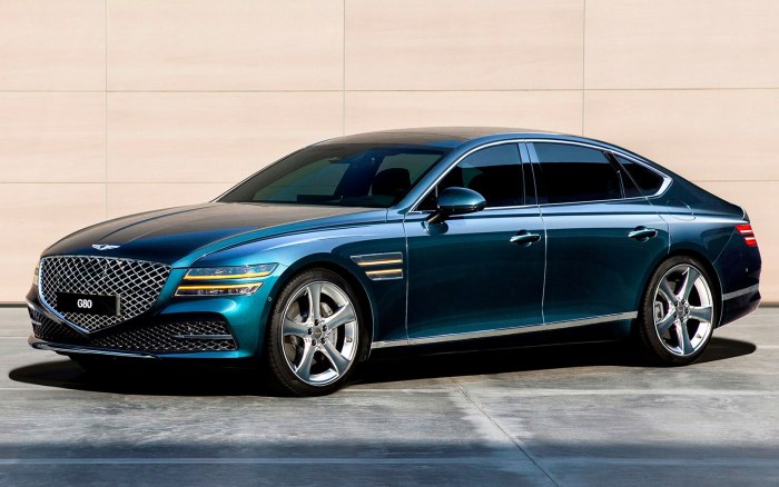 Hyundai Genesis g80 2021