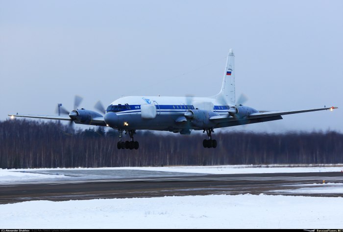 Самолет-постановщик помех ил-22пп "Порубщик