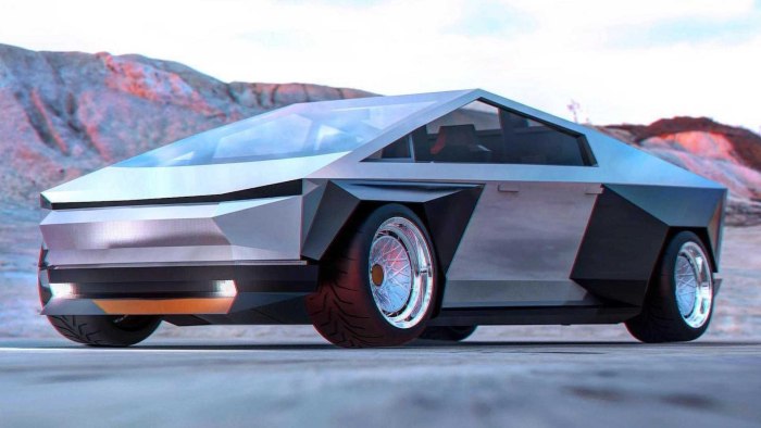 Машина Tesla Cyber Truck