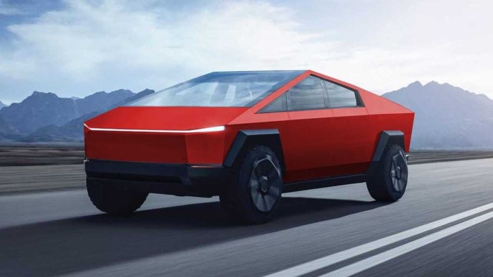 Машина Tesla Cyber Truck