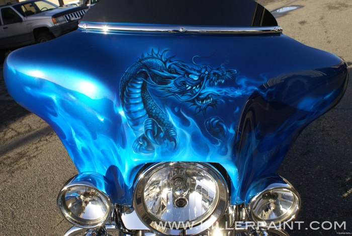 Harley Davidson аэрография