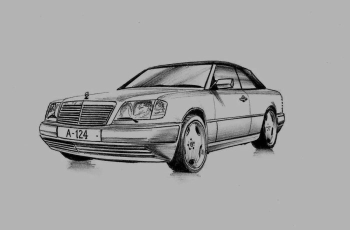 Мерседес w124 вектор