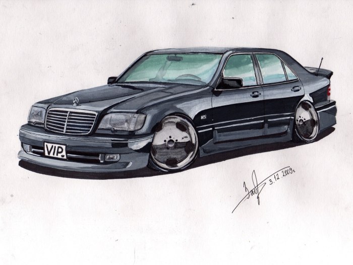 Мерседес w124 вектор