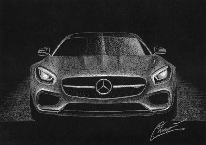 Красивые рисунки автомобилей