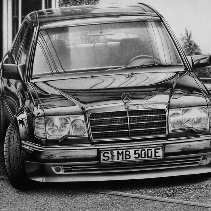 Мерседес-Бенц w124 е500