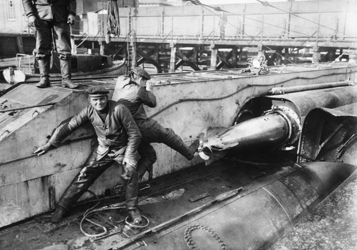 Немецкая подводная лодка u110