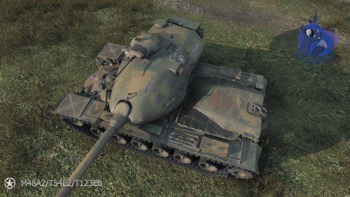 Т54е2 WOT