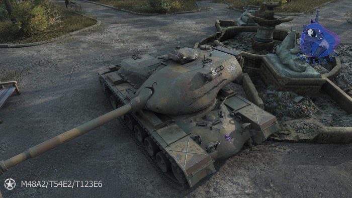Т54е2 WOT