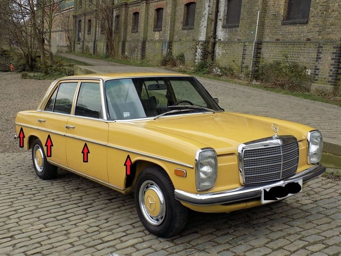 Mercedes Benz w114 Coupe