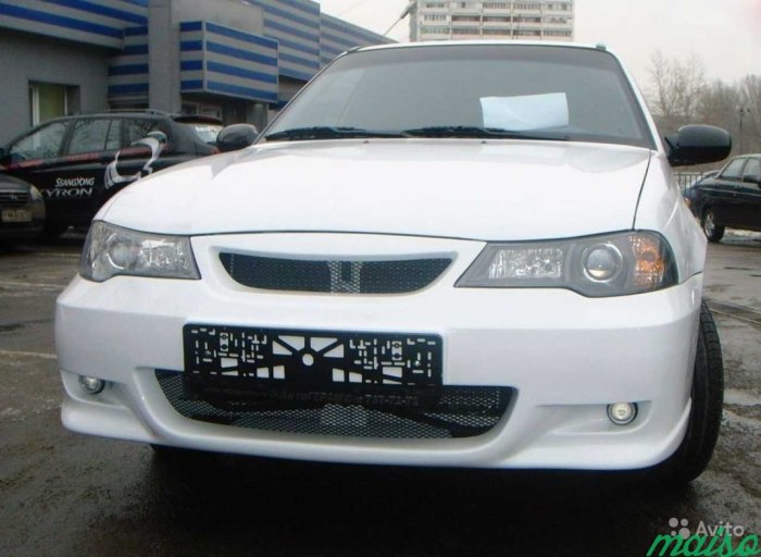 Спортивный бампер Daewoo Nexia n150