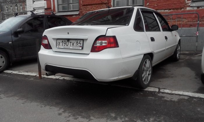 Daewoo Nexia n150 белая