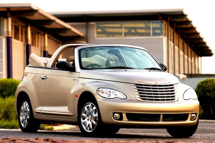 Крайслер pt Cruiser кабриолет