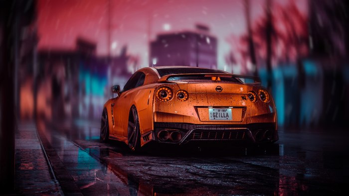 Nissan GTR r35 4к