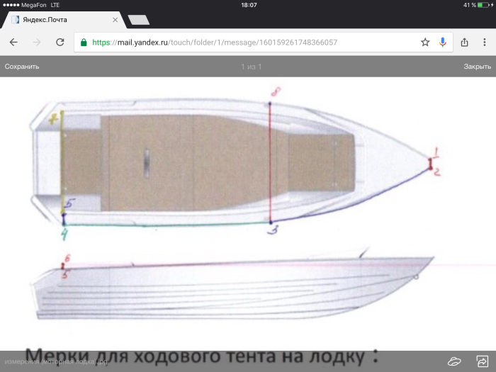 Пошив тента на лодку своими руками