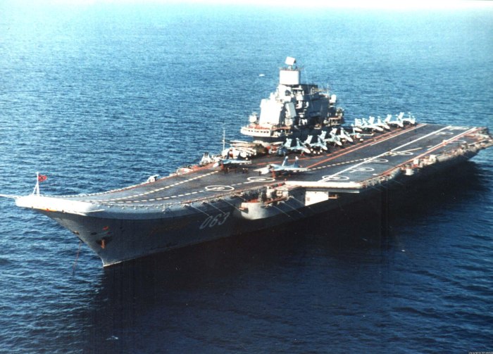 Адмирал флота Кузнецов авианосец