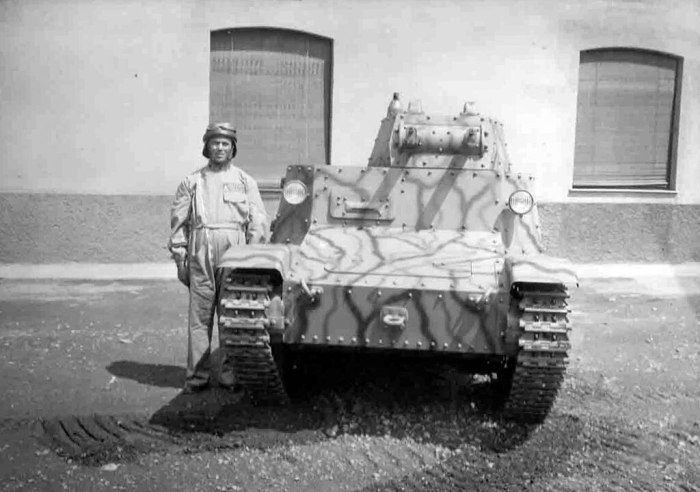 L6/40 лёгкий танк