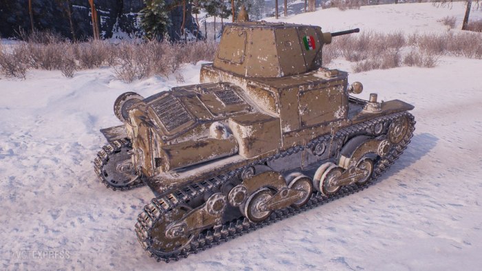 Итальянский танк l6