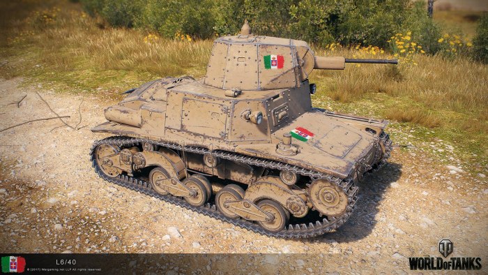 Итальянский танк l6/40