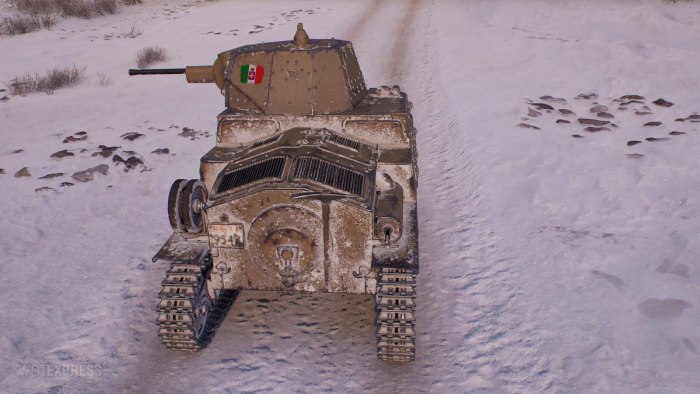 Танк Fiat l6/40
