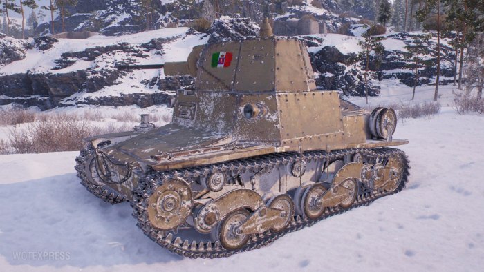 Танк Fiat l6/40