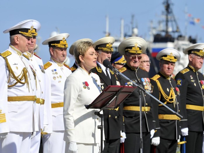 Форма офицеров ВМФ РФ