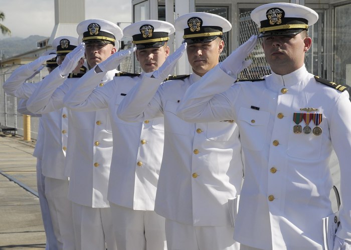 Офицеры ВМС США
