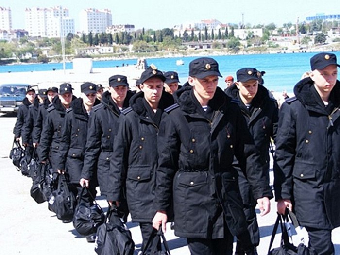 Военная форма срочников ВМФ