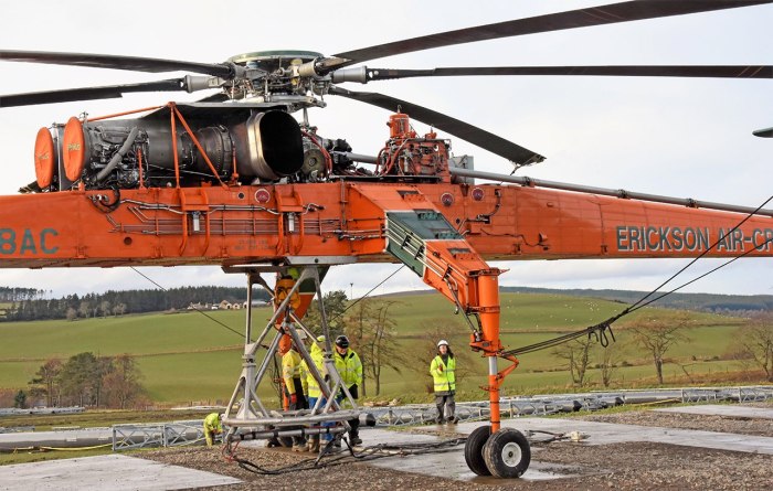 Вертолет Sikorsky Ch-54
