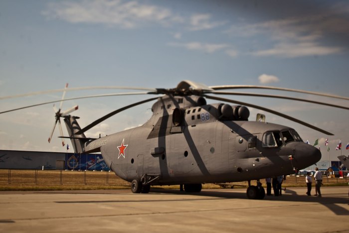Ми-26 военно-транспортный вертолёт