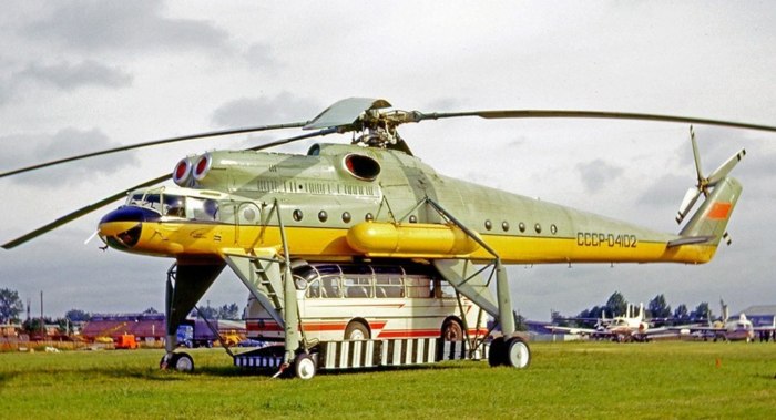 Вертолет кран ми-10