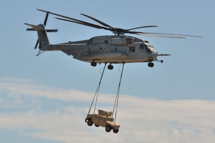 Sikorsky Ch-53e super Stallion вертолёт