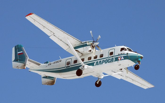 АН-38 самолёт турбовинтовые самолёты