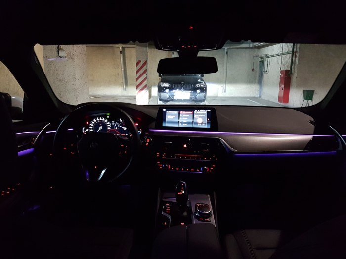 Подсветка BMW g30