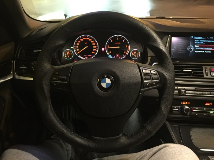 Руль БМВ m5 f10
