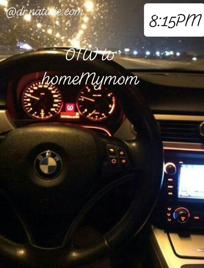 Салон БМВ 3 ночью
