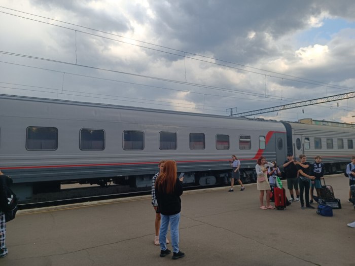 Поезд 245 Москва Ейск